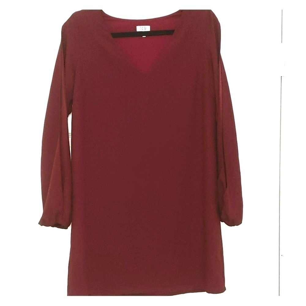 TOBI Split Sleeve Mini Dress